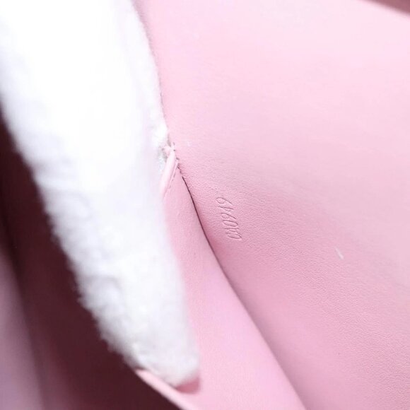 LOUIS VUITTON Monogram Vernis Columbus Bag Marshmallow Pink M91032 Auth BD1877 - Picture 12 of 16